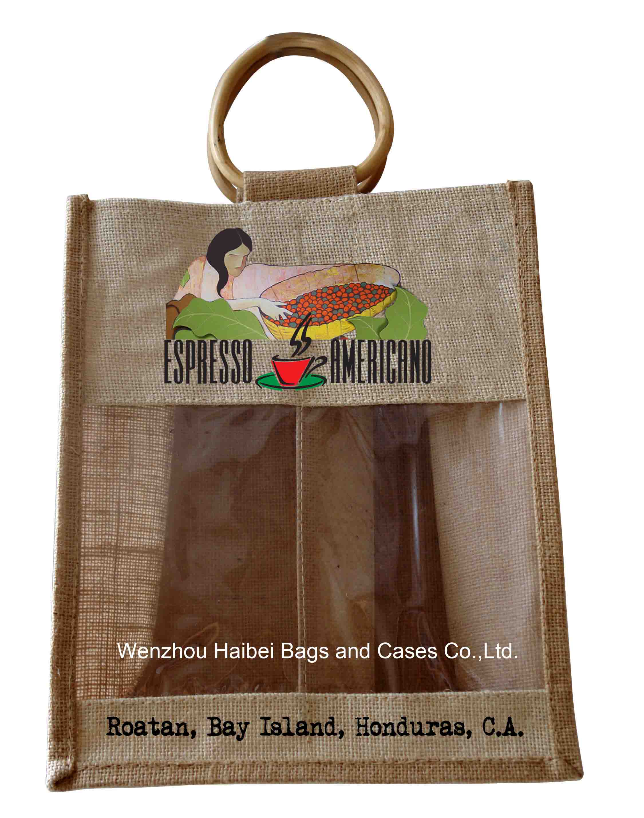 Jute Wine Bag()